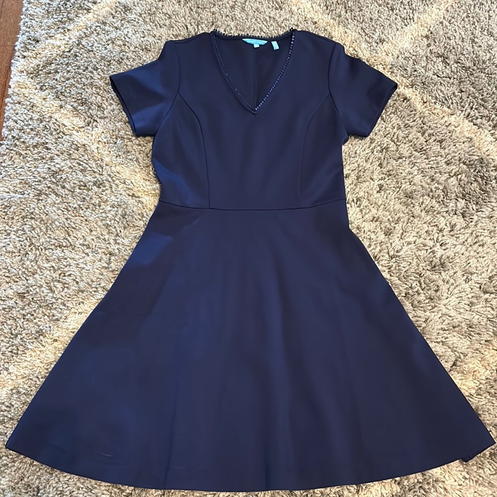 Draper James Navy Dress